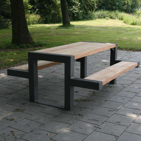 Street Furniture | Picnic Tables | FalcoBloc Picnic Table (Closed Frame) | image #4 |  