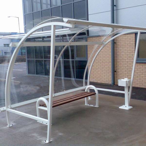 Shelters, Canopies, Walkways and Bin Stores | Smoking Shelters | FalcoLite Smoking Shelter | image #3 |  
