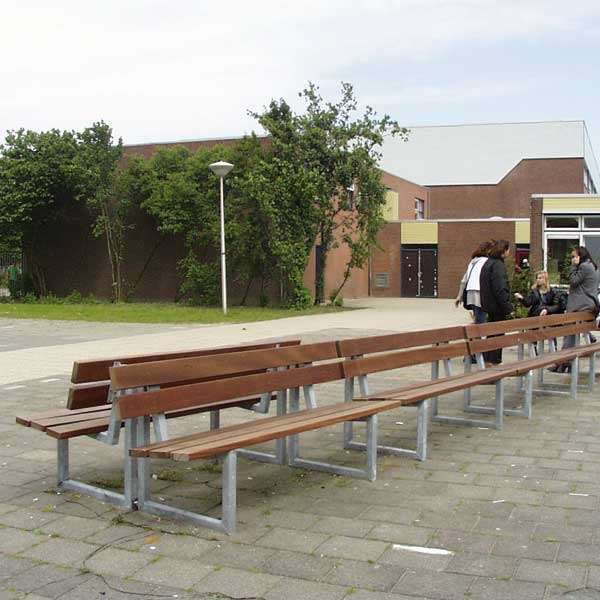 Street Furniture | Seating and Benches | FalcoSway Double-Slatted Seat | image #4 |  
