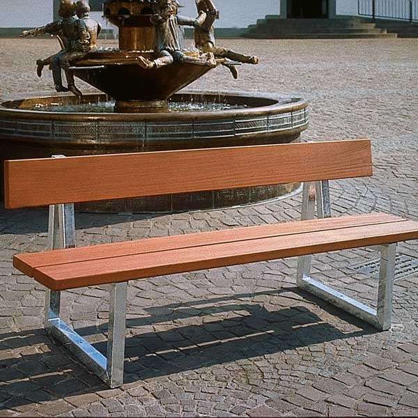 Street Furniture | Seating and Benches | FalcoSway Double-Slatted Seat | image #6 |  