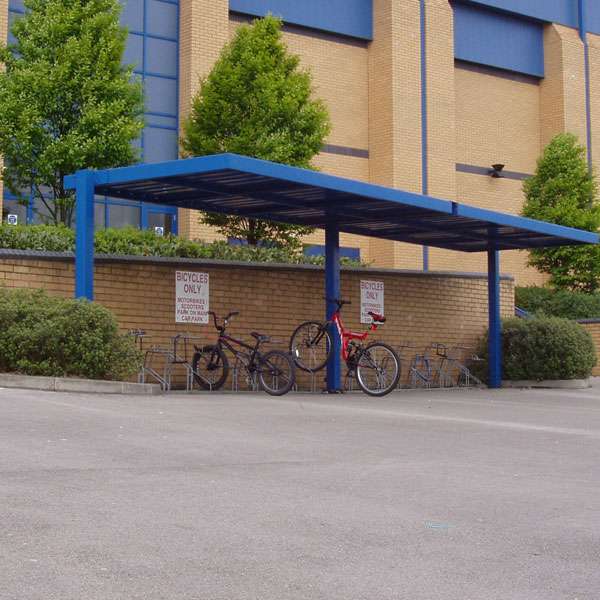 Shelters, Canopies, Walkways and Bin Stores | Cycle Shelters | FalcoSpan Cycle Shelter | image #8 |  