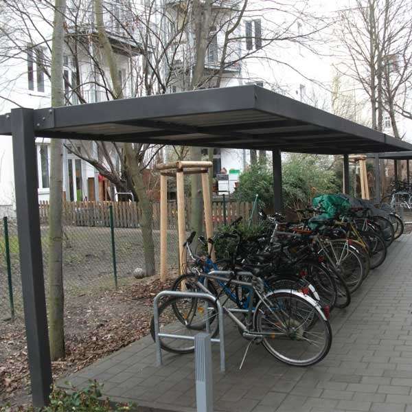 Shelters, Canopies, Walkways and Bin Stores | Cycle Shelters | FalcoSpan Cycle Shelter | image #14 |  