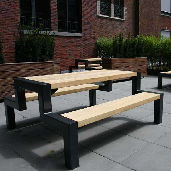 Street Furniture | Picnic Tables | FalcoBloc Picnic Table (Open Frame) | image #10 |  