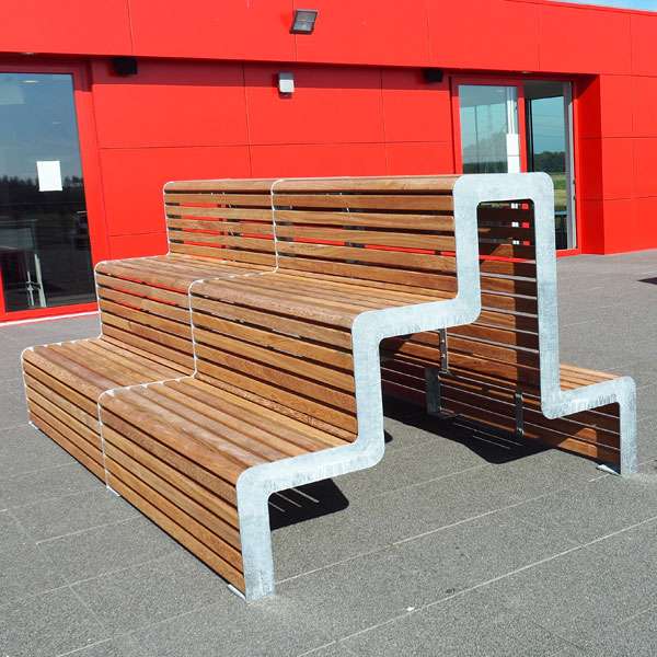 Street Furniture | Seating and Benches | FalcoLinea Gallery Seat | image #5 |  
