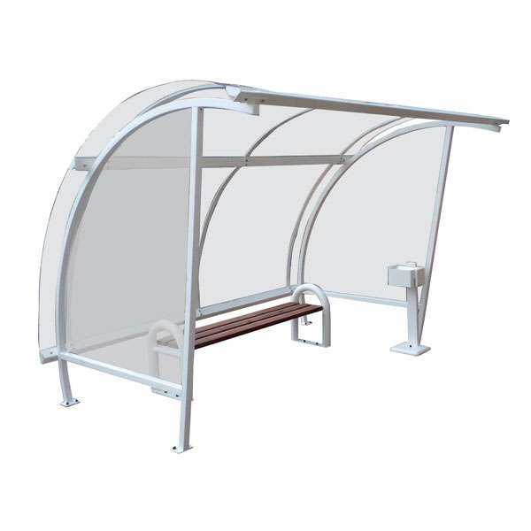 Shelters, Canopies, Walkways and Bin Stores | Waiting Shelters | FalcoLite Waiting Shelter | image #1 |  