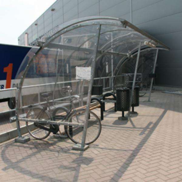 Shelters, Canopies, Walkways and Bin Stores | Waiting Shelters | FalcoLite Waiting Shelter | image #4 |  