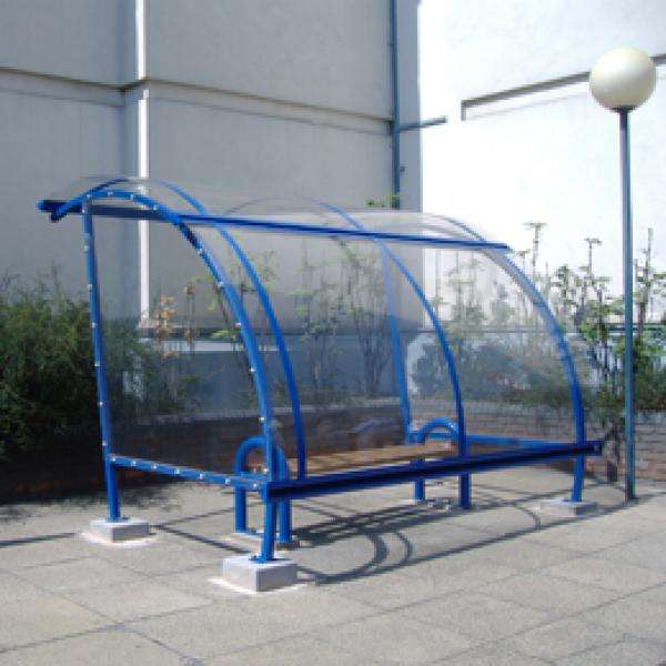 Shelters, Canopies, Walkways and Bin Stores | Waiting Shelters | FalcoLite Waiting Shelter | image #5 |  