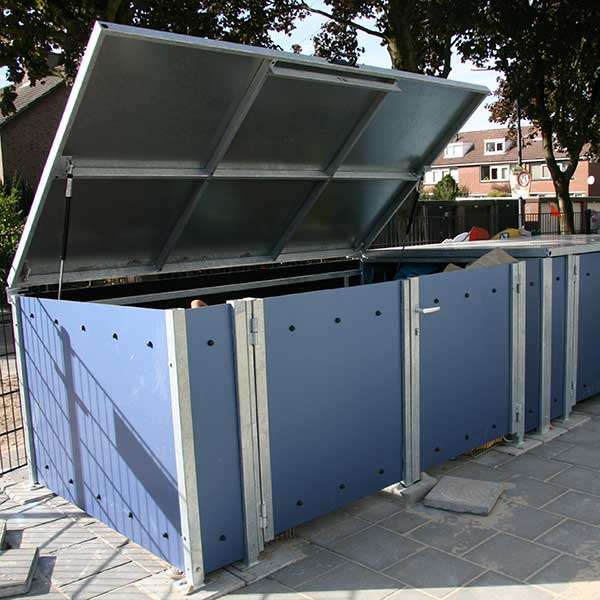 Shelters, Canopies, Walkways and Bin Stores | Storage Shelters | FalcoBox Storage Shelter | image #9 |  