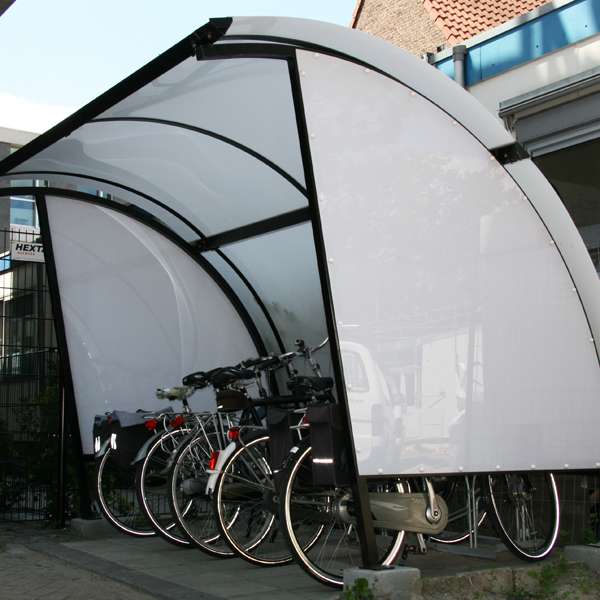 Shelters, Canopies, Walkways and Bin Stores | Cycle Shelters | FalcoLite Cycle Shelter | image #7 |  