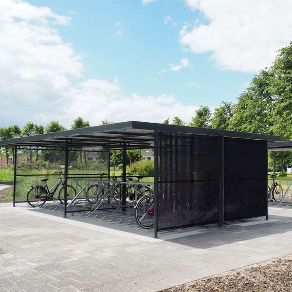 Shelters, Canopies, Walkways and Bin Stores | Cycle Shelters | FalcoZan-360 Cycle Shelter | image #5 |  