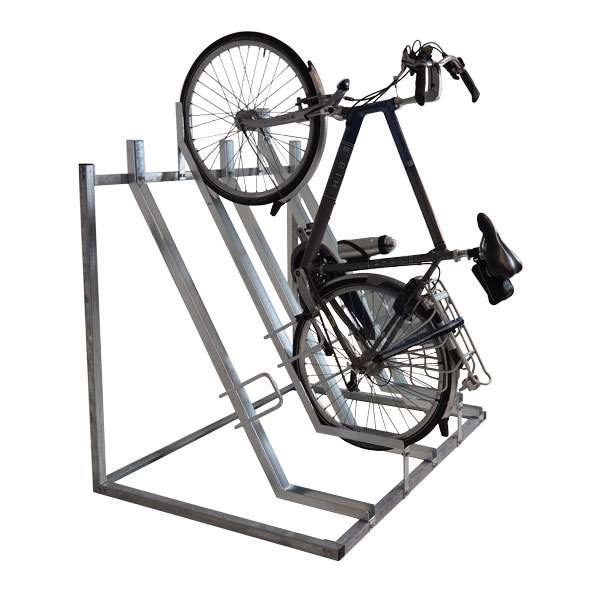 Cycle Parking | Compact Cycle Parking | FalcoVert-Pro Semi Vertical Cycle Rack | image #1 |  