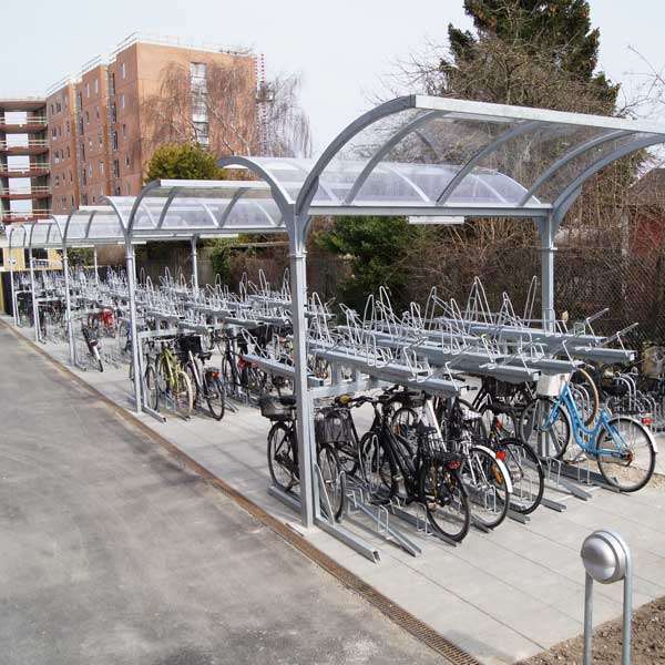 Cycle Parking | Compact Cycle Parking | FalcoLevel-Eco Two-Tier Cycle Parking | image #13 |  