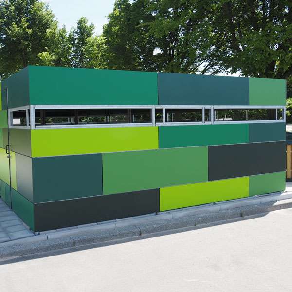 Shelters, Canopies, Walkways and Bin Stores | Cycle Shelters | FalcoLok-500 Cycle Store | image #16 |  