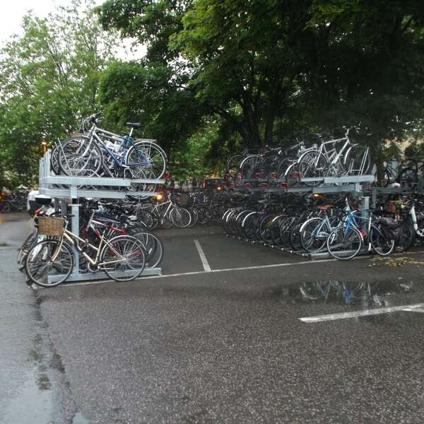 Falco Cycle Parking on Trial at Cambridge!