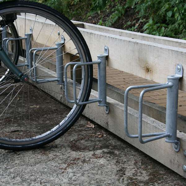 Cycle Parking | Cycle Clamps | F-1 Cycle Wall Clamp | image #4 |  