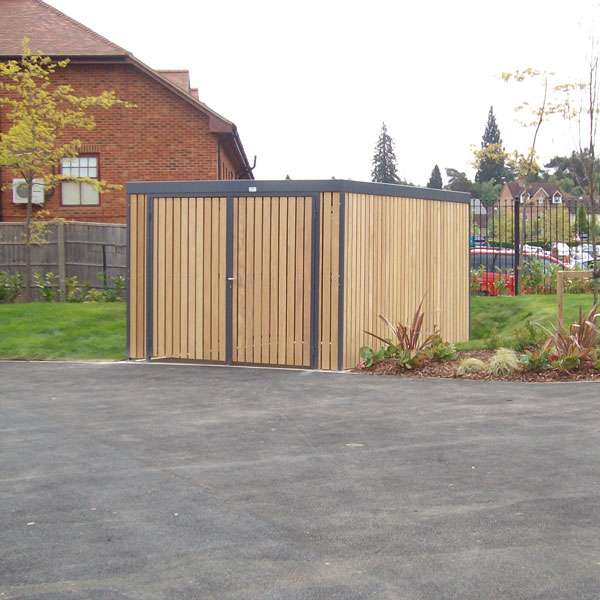 Shelters, Canopies, Walkways and Bin Stores | Storage Shelters | FalcoLok-300 Storage Shelter | image #2 |  