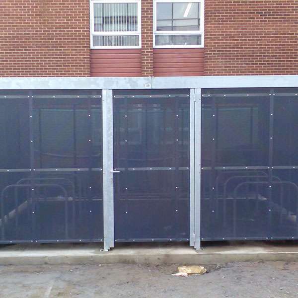 Shelters, Canopies, Walkways and Bin Stores | Cycle Shelters | FalcoLok-300 Cycle Store | image #5 |  