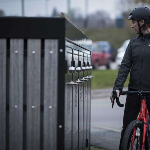 Cycle Parking | Bike Hangars & Cycle Lockers | FalcoLok Cycle Locker | image #6 |  