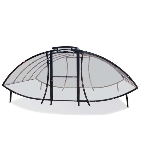 Shelters, Canopies, Walkways and Bin Stores | Cycle Shelters | FalcoSail Cycle Compound | image #1 |  