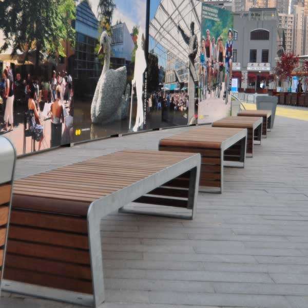 Street Furniture | Seating and Benches | FalcoLinea Bench | image #3 |  