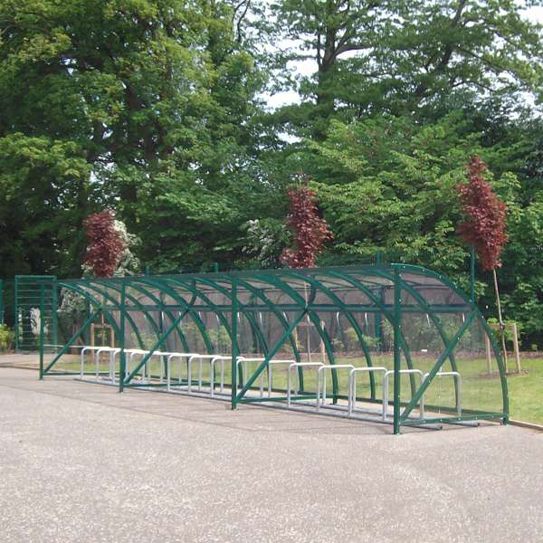 Shelters, Canopies, Walkways and Bin Stores | Cycle Shelters | FalcoQuarter Cycle Shelter | image #10 |  