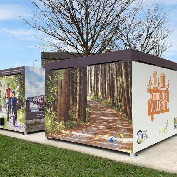 Shelters, Canopies, Walkways and Bin Stores | Storage Shelters | FalcoCrea and FalcoCrea+ Cycle Stores | image #3 |  Cycle Locker