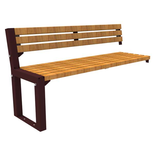 Street Furniture | Seating and Benches | FalcoAcero Seat (Hardwood) | image #5 |  