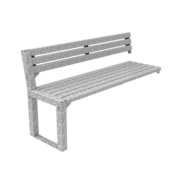Street Furniture | Seating and Benches | FalcoAcero Seat (Steel) | image #3 |  