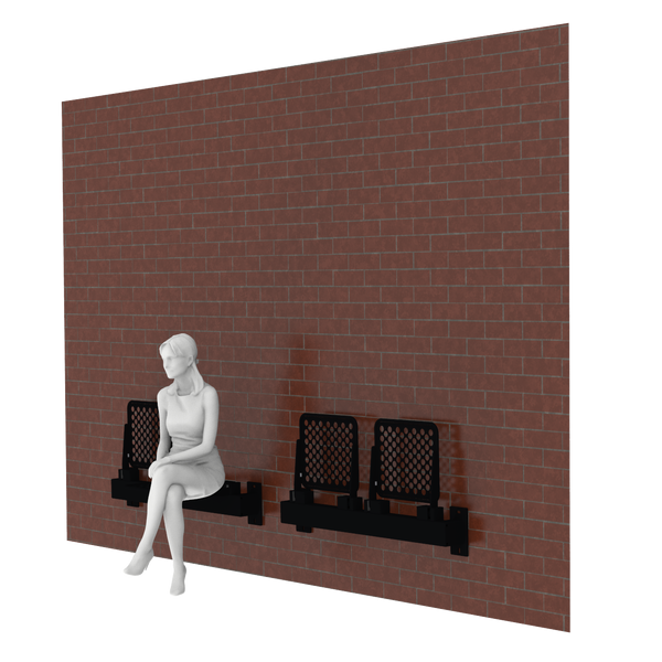 Street Furniture | Modular Seating | FalcoFlip Retractable Seat | image #7 |  FalcoFlip Seating