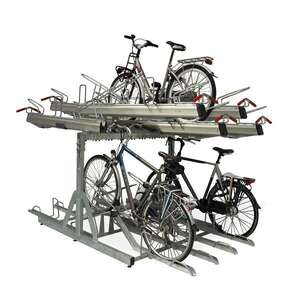 Cycle Parking | Compact Cycle Parking | FalcoLevel-Premium+ Two-Tier Cycle Parking | image #1|