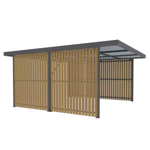Shelters, Canopies, Walkways and Bin Stores | Cycle Shelters | FalcoZan-360 Cycle Shelter | image #1|
