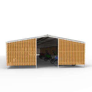 Shelters, Canopies, Walkways and Bin Stores | Cycle Shelters | FalcoTel-C Cycle Compound | image #1|