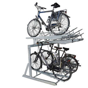 Cycle Parking | Compact Cycle Parking | FalcoLevel-Eco Two-Tier Cycle Parking | image #1|