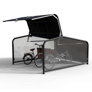 Cycle Parking | Cargo Bike Parking | FalcoCargoPod Hangar | image #1| FalcoCargoPod Cargo Bike Locker