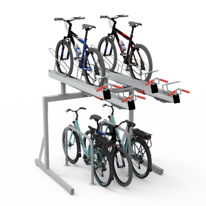Cycle Parking | Cycle Racks | FalcoLevel-Premium XL Two-Tier Cycle Parking | image #1|