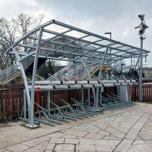 Lenzie Station Cycle Parking