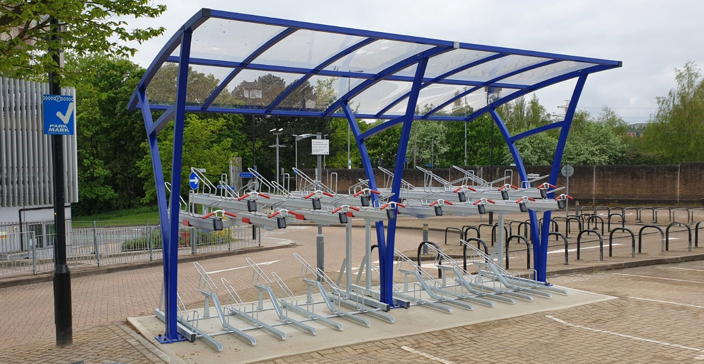 Luton Parkway Station Cycle Parking