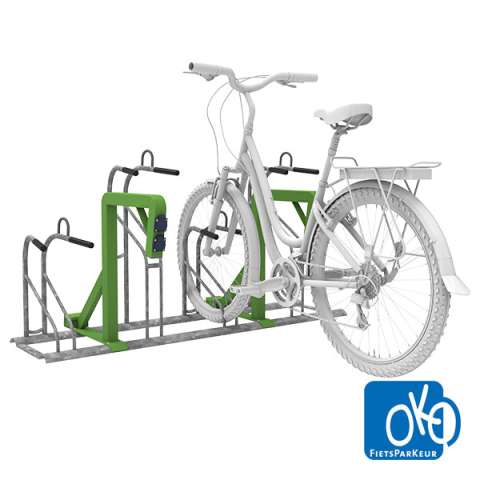 Ideal 2.0 Cycle Rack with Integrated Charging Points