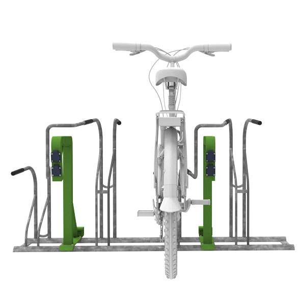 Ideal 2.0 Cycle Rack with Integrated Charging Points