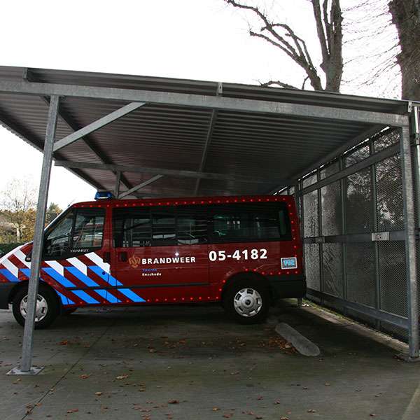 Shelters, Canopies, Walkways and Bin Stores | Cycle Shelters | FalcoGrand Cycle Shelter | image #7 |  