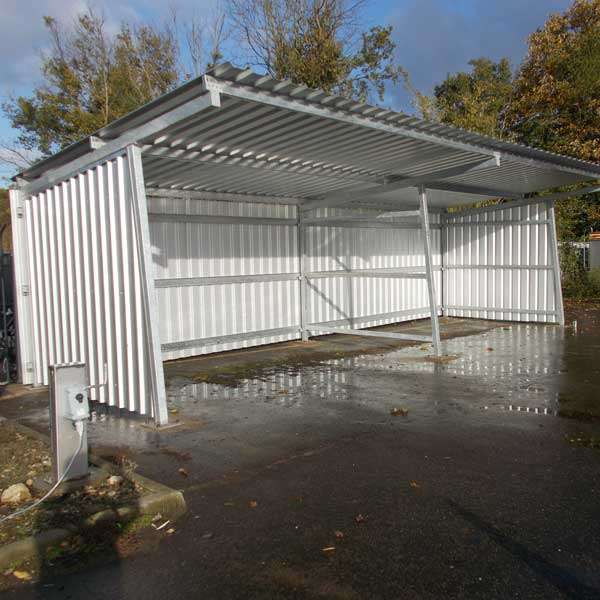 Shelters, Canopies, Walkways and Bin Stores | Storage Shelters | FalcoGrand Storage Shelter | image #8 |  
