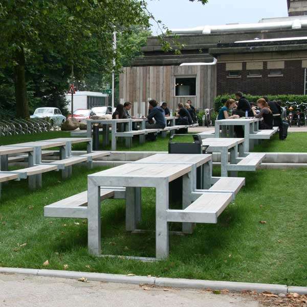 Street Furniture | Picnic Tables | FalcoBloc Picnic Table (Closed Frame) | image #3 |  