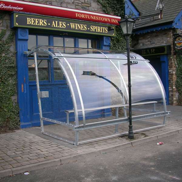 Shelters, Canopies, Walkways and Bin Stores | Smoking Shelters | FalcoLite Smoking Shelter | image #5 |  