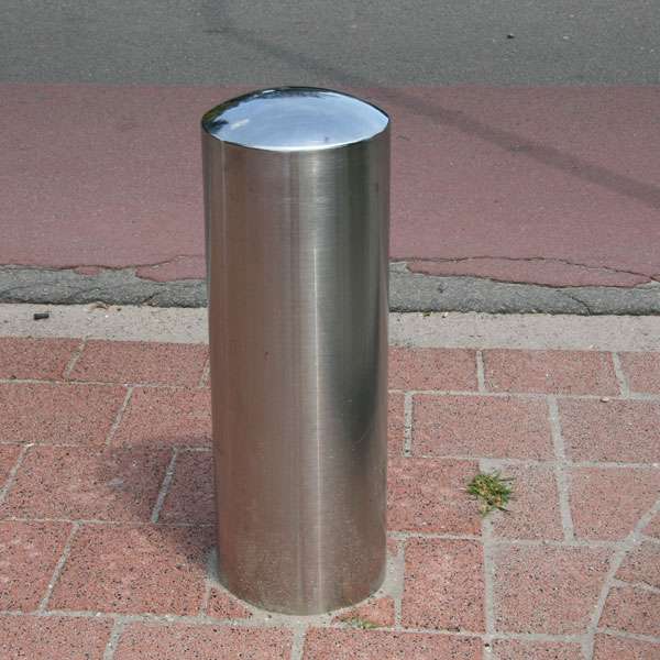 Street Furniture | Bollards and Traffic Guides | RVS Stainless-Steel Bollard | image #5 |  