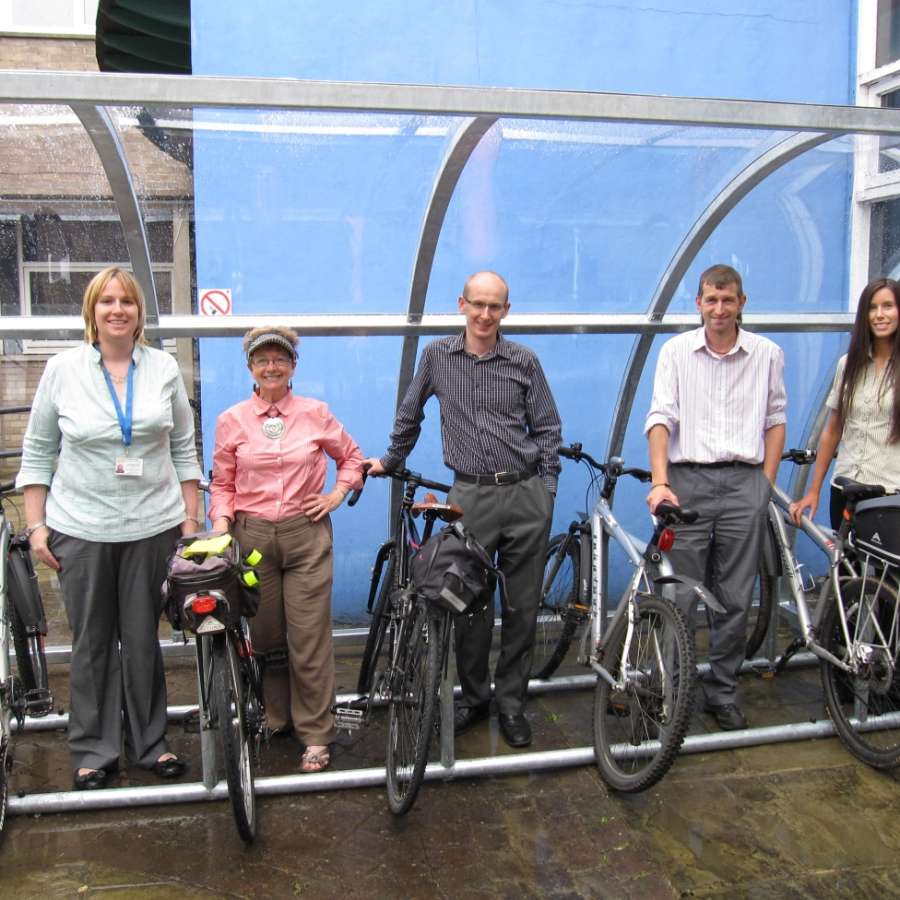 FalcoQuarter Cycle Shelter for the John Pollock Centre