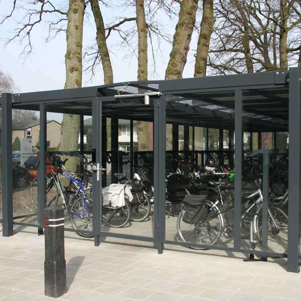 Shelters, Canopies, Walkways and Bin Stores | Cycle Shelters | FalcoSpan Cycle Shelter | image #4 |  