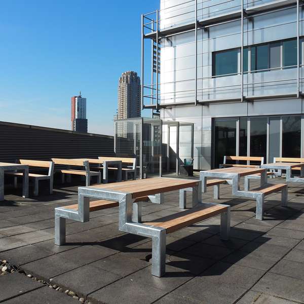 Street Furniture | Picnic Tables | FalcoBloc Picnic Table (Open Frame) | image #3 |  