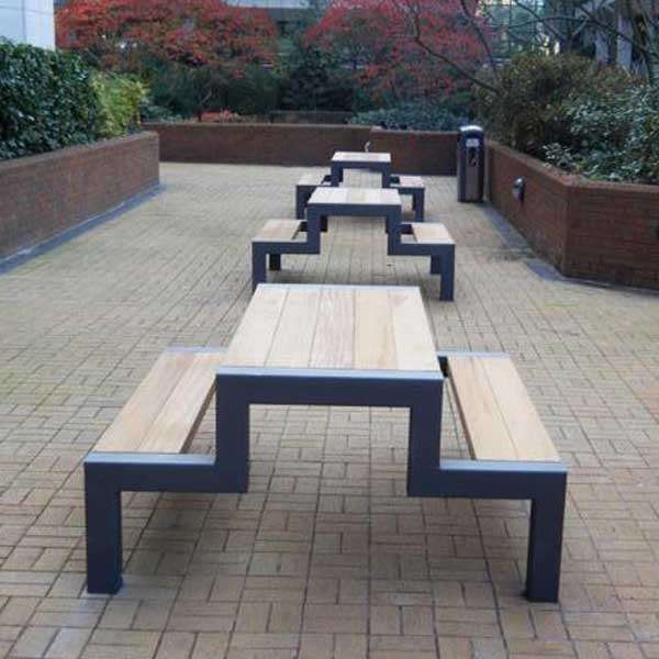 Street Furniture | Picnic Tables | FalcoBloc Picnic Table (Open Frame) | image #4 |  