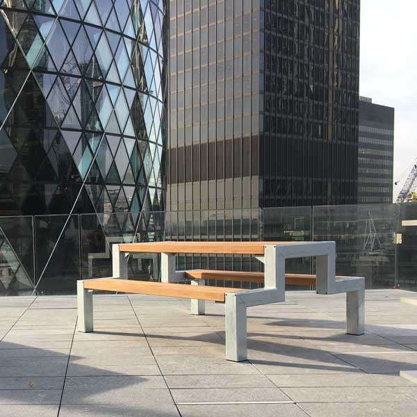 Street Furniture | Picnic Tables | FalcoBloc Picnic Table (Open Frame) | image #12 |  