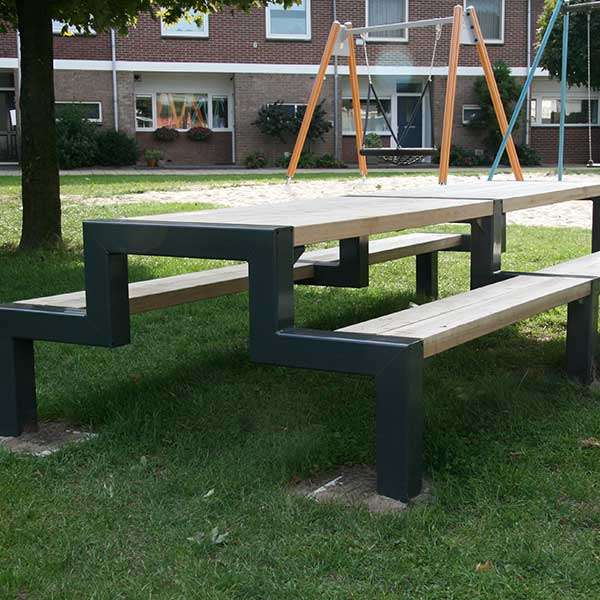 Street Furniture | Picnic Tables | FalcoBloc Picnic Table (Open Frame) | image #15 |  